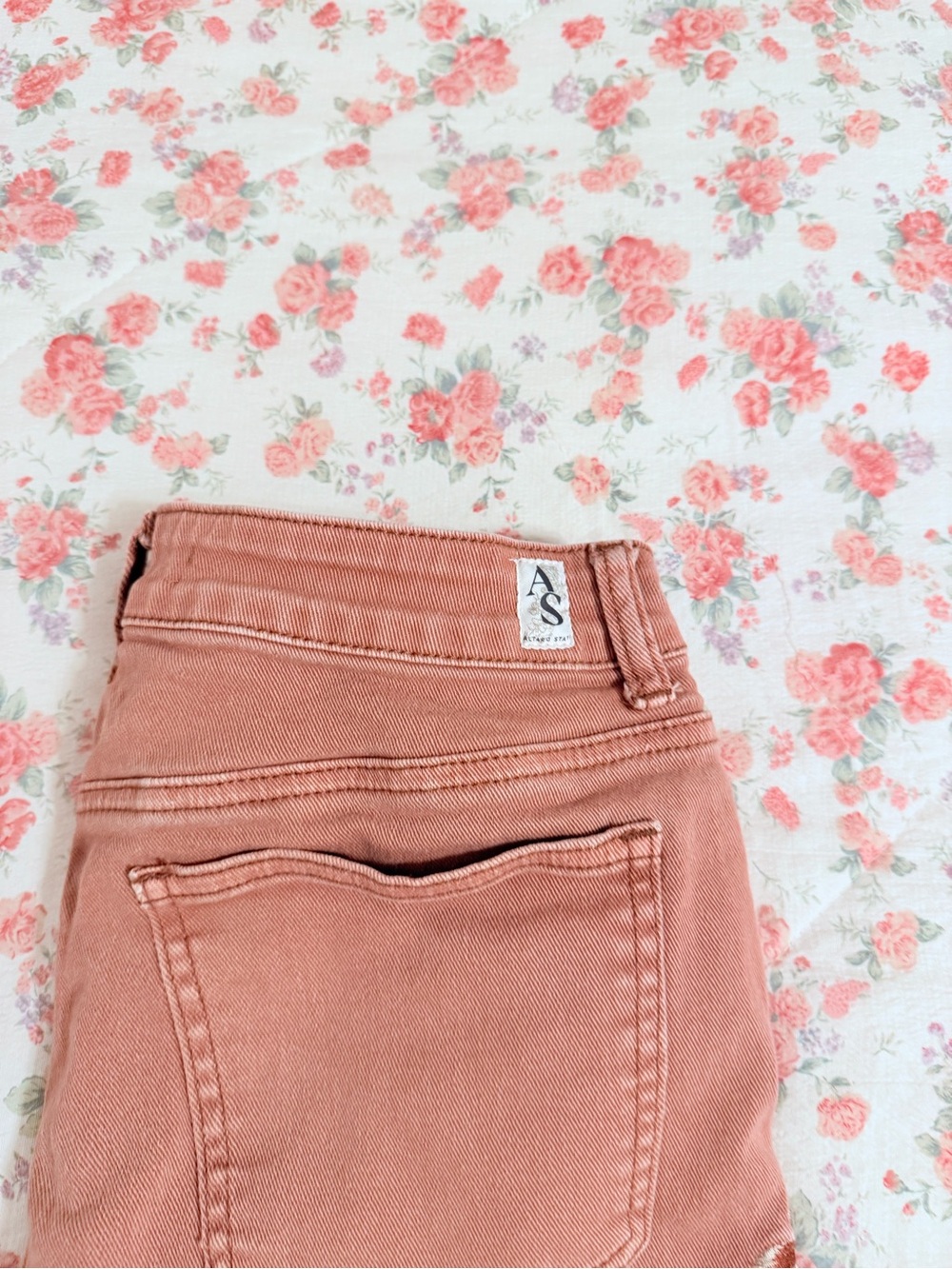 Altar'd State Brown Embroidered Wide-Leg Jeans - Picture 3 of 4